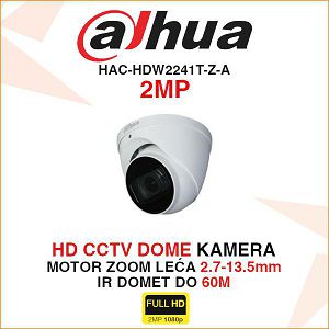 DAHUA CCTV 2MP MOTOR ZOOM KAMERA S MIKROFONOM HAC-HDW2241T-Z-A