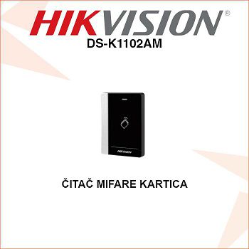 HIKVISION ČITAČ MIFARE KARTICA DS-K1102AM