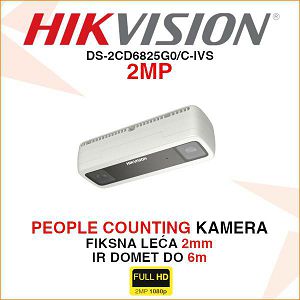 HIKVISION 2MP PEOPLE COUNTING IP KAMERA DS-2CD6825G0/C-IVS