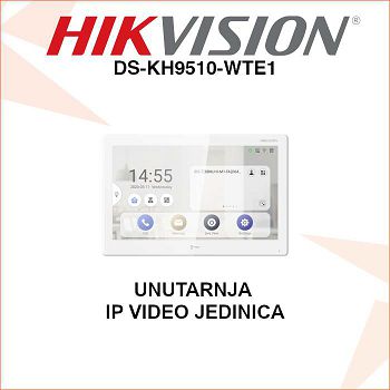 HIKVISION UNUTARNJA PORTAFONSKA JEDINICA DS-KH9510-WTE1