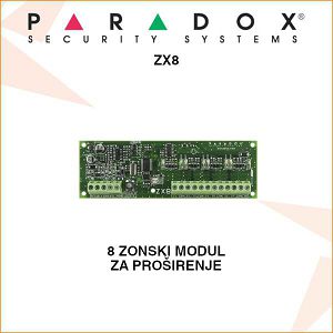 PARADOX MODUL ZA PROŠIRENJE S 8 ZONA ZX8