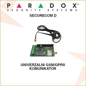 PARADOX UNIVERZALNI GSM/GPRS KOMUNIKATOR SECURECOM D