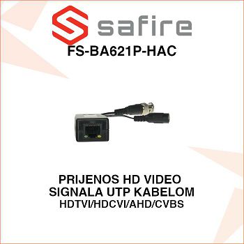 SAFIRE HD VIDEO BALUN - PAR FS-BA621P-HAC