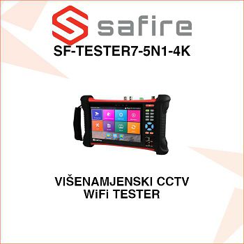 SAFIRE VIŠENAMJENSKI WIFI CCTV TESTER SF-TESTER7-5N1-4K