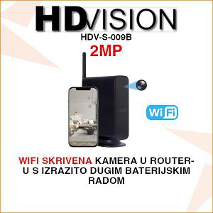 HDVISION SKRIVENA FULL HD WIFI KAMERA U RUTERU HDV-S-009B