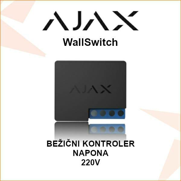 AJAX WallSwitch BEŽIČNI KONTROLER NAPONA 220V