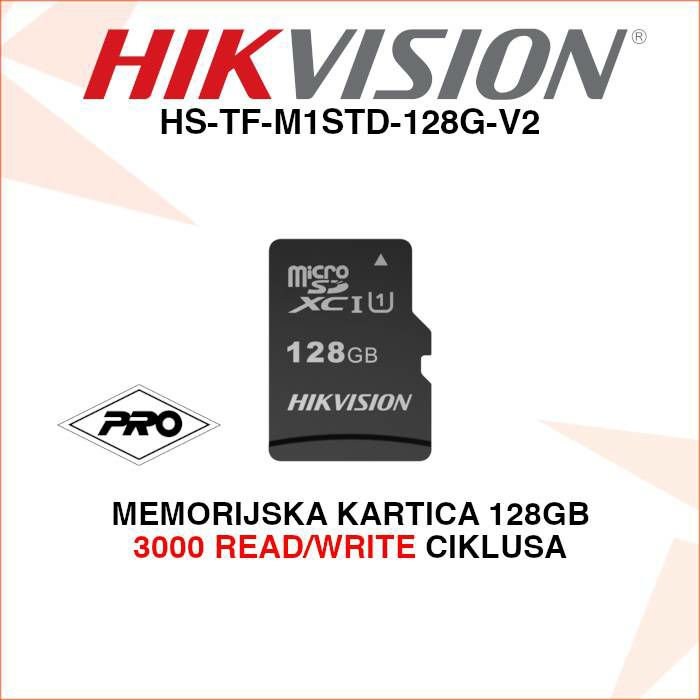 HIKVISION MEMORIJSKA KARTICA 128GB HS-TF-M1STD-128G-V2