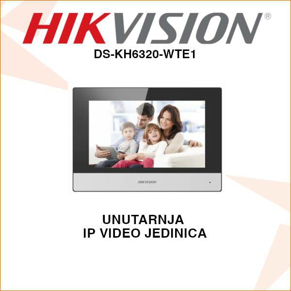 HIKVISION UNUTARNJA PORTAFONSKA JEDINICA DS-KH6320-WTE1
