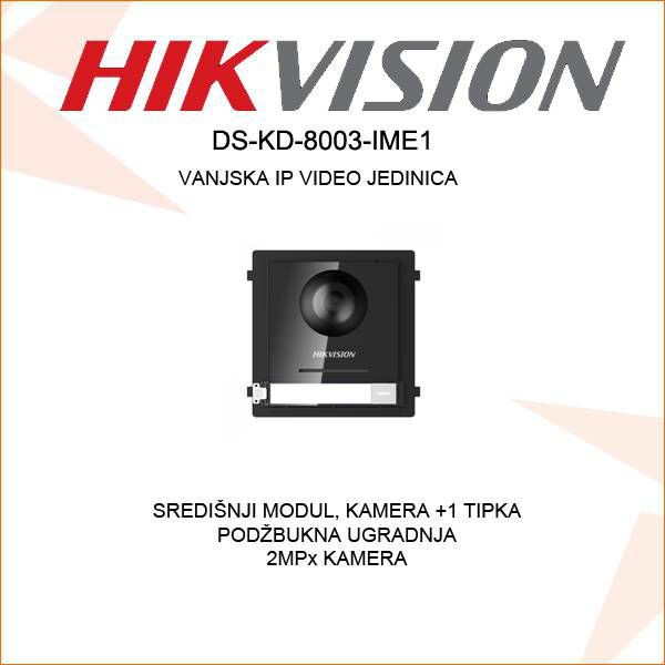 HIKVISION VANJSKA MODULARNA JEDINICA S KAMEROM DS-KD-8003-IME1