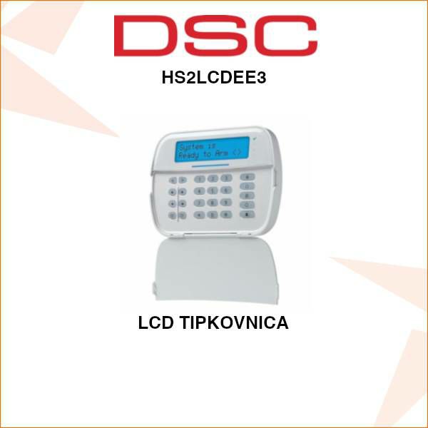 DSC LCD TIPKOVNICA ZA NEO ALARMNE CENTRALE HS2LCDEE3