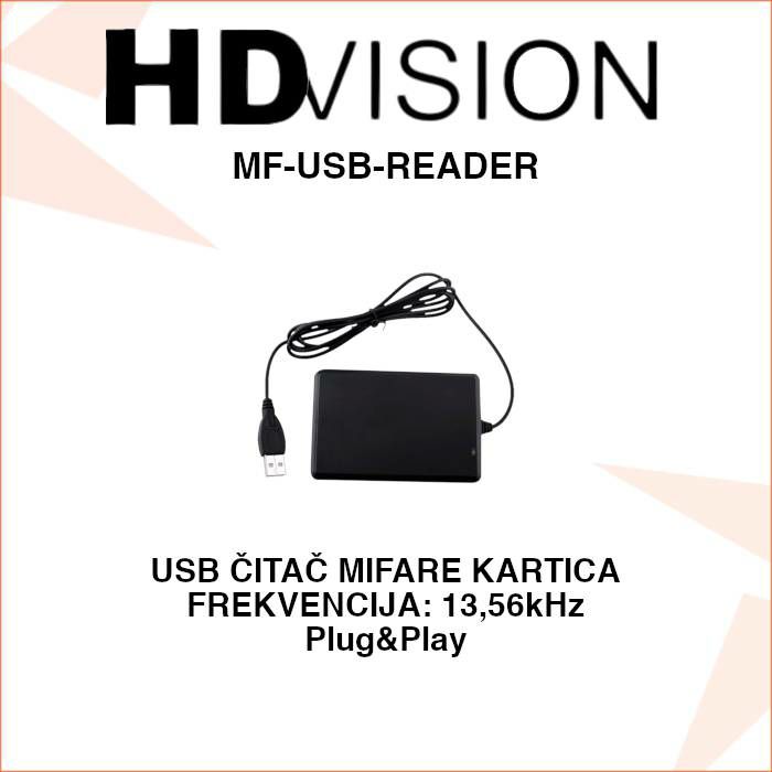 HDVISION USB ČITAČ MIFARE KARTICA MF-USB-READER